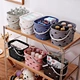 Imitation Leather Storage Basket